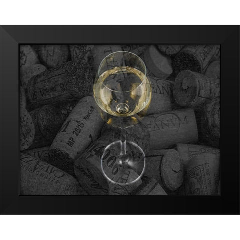 Elegant Transparent 2 Black Modern Wood Framed Art Print by Lewis, Sheldon