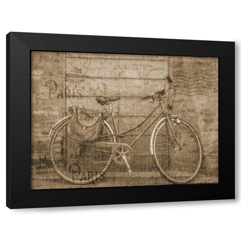 Ride Home Black Modern Wood Framed Art Print with Double Matting by Lewis, Sheldon