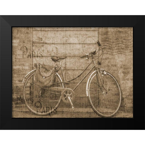 Ride Home Black Modern Wood Framed Art Print by Lewis, Sheldon