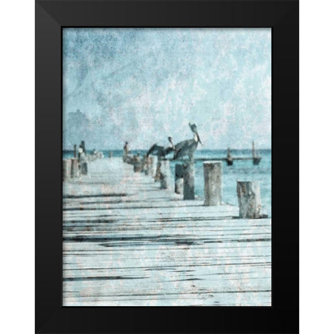 Coastal Pride 2 Black Modern Wood Framed Art Print by Lewis, Sheldon