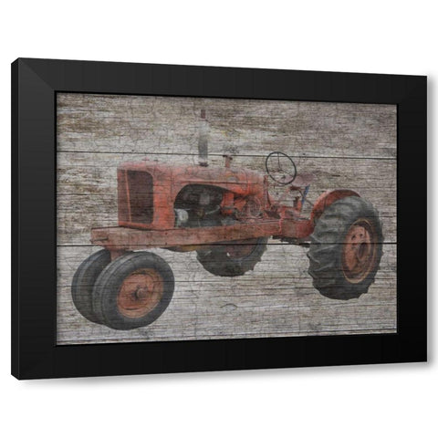 Farm Help Black Modern Wood Framed Art Print by Lewis, Sheldon