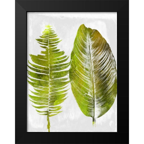 Tropic Spring 1 Black Modern Wood Framed Art Print by Lewis, Sheldon
