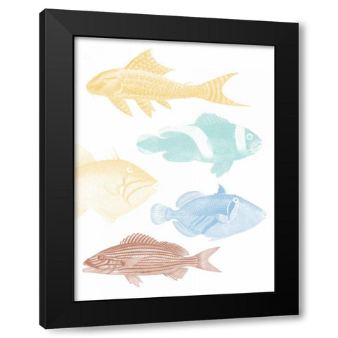 Deep Sea Adventure 2 Black Modern Wood Framed Art Print by Lewis, Sheldon