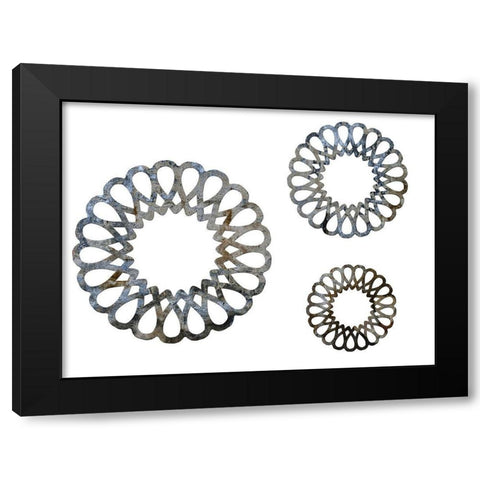 Morden Contempo Black Modern Wood Framed Art Print by Lewis, Sheldon