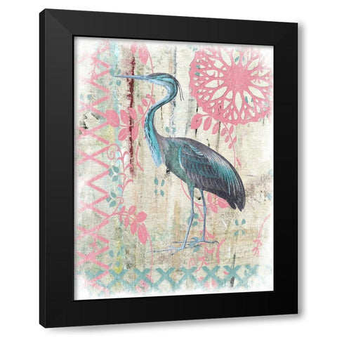 Silent Moment Black Modern Wood Framed Art Print by Lewis, Sheldon