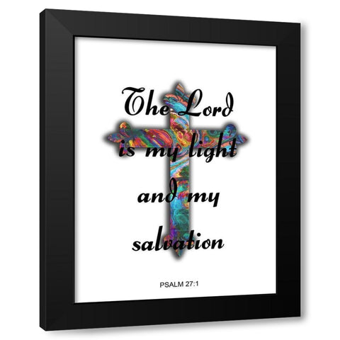 My Salvation Black Modern Wood Framed Art Print by Lewis, Sheldon