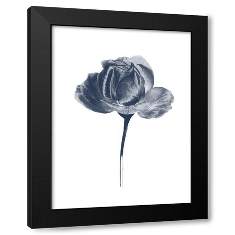 Rosita 1 Black Modern Wood Framed Art Print with Double Matting by Lewis, Sheldon