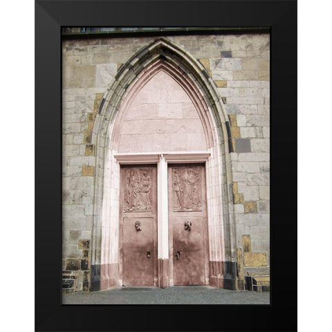 Toned Black Modern Wood Framed Art Print by Lewis, Sheldon