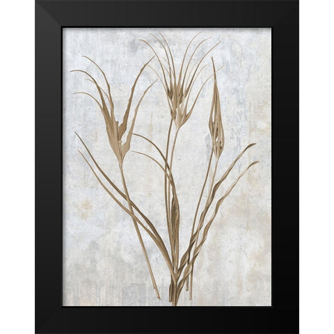 Earth Balance 1 Black Modern Wood Framed Art Print by Lewis, Sheldon