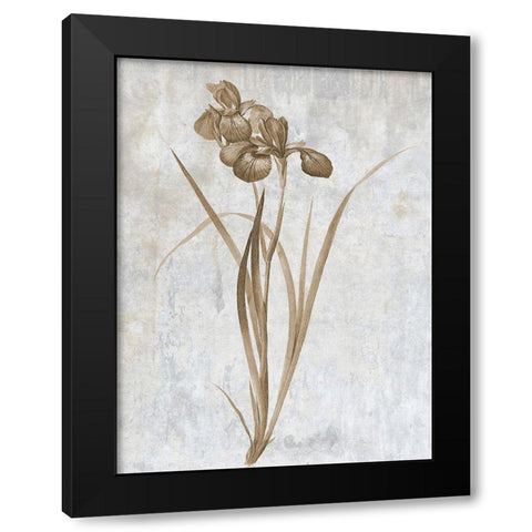 Earth Balance 2 Black Modern Wood Framed Art Print by Lewis, Sheldon