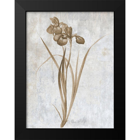 Earth Balance 2 Black Modern Wood Framed Art Print by Lewis, Sheldon