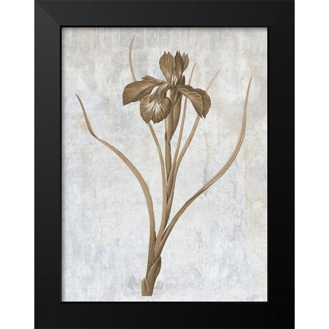 Earth Balance 3 Black Modern Wood Framed Art Print by Lewis, Sheldon