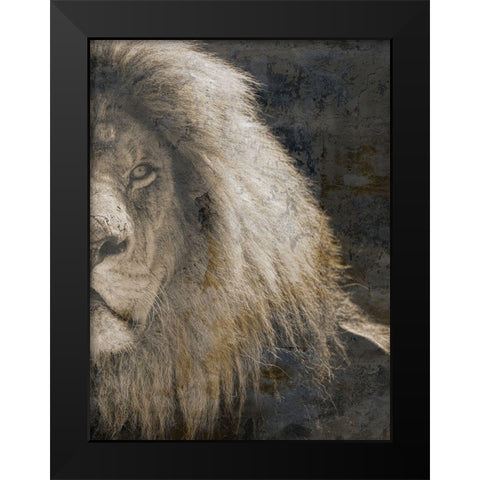 Eyes Of A Champion 2 Black Modern Wood Framed Art Print by Lewis, Sheldon