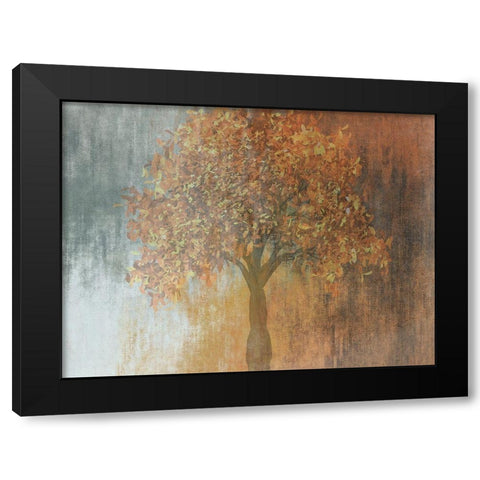 Under The Shaded Tree 1 Black Modern Wood Framed Art Print with Double Matting by Lewis, Sheldon