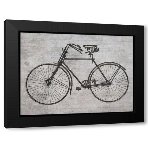 Ride Into The Future Black Modern Wood Framed Art Print with Double Matting by Lewis, Sheldon
