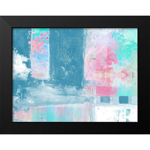 Anticosa 1 Black Modern Wood Framed Art Print by Lewis, Sheldon