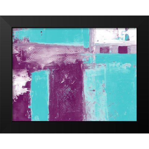 Anticosa 2 Black Modern Wood Framed Art Print by Lewis, Sheldon