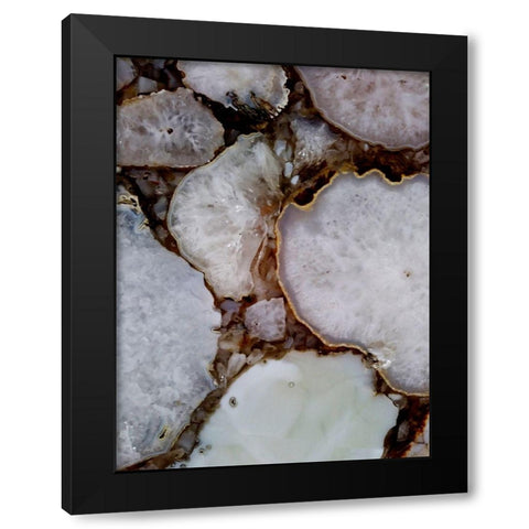 Infinity Stones 2 Black Modern Wood Framed Art Print by Lewis, Sheldon