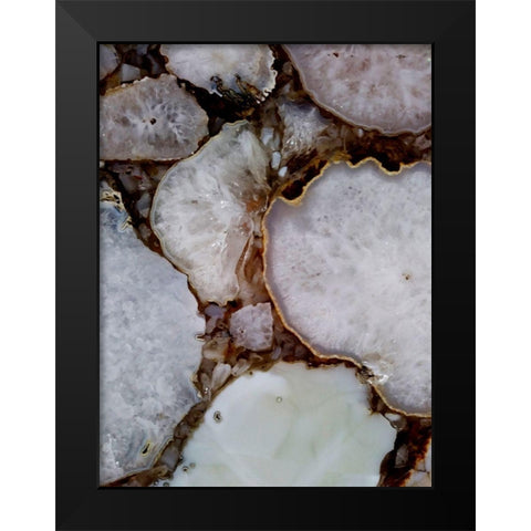 Infinity Stones 2 Black Modern Wood Framed Art Print by Lewis, Sheldon