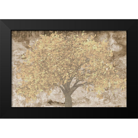 Natures Cluster Black Modern Wood Framed Art Print by Lewis, Sheldon