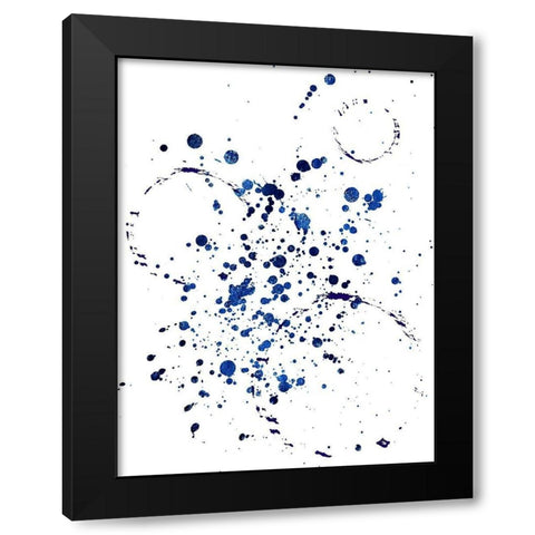 Maribeau Theory Black Modern Wood Framed Art Print by Lewis, Sheldon