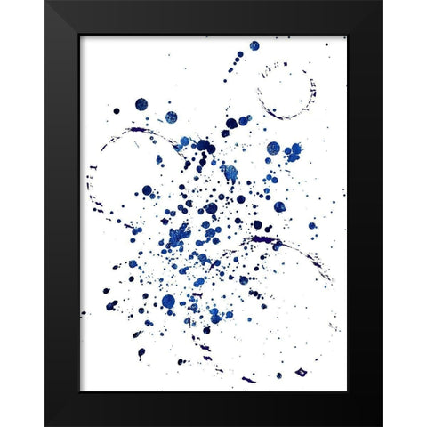 Maribeau Theory Black Modern Wood Framed Art Print by Lewis, Sheldon