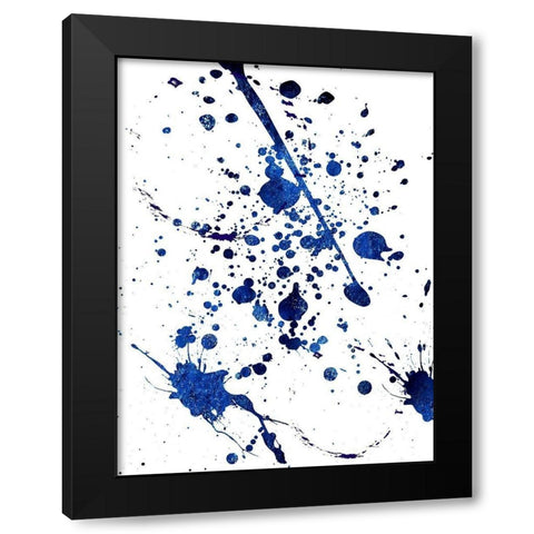 Maribeau Theory 2 Black Modern Wood Framed Art Print by Lewis, Sheldon