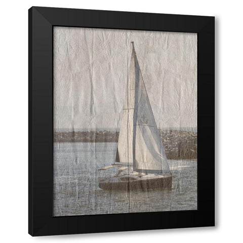 Yacht Club 4 Black Modern Wood Framed Art Print with Double Matting by Lewis, Sheldon