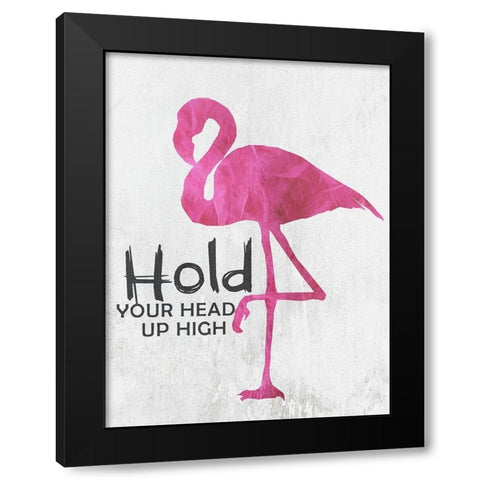 Head Up High 2 Black Modern Wood Framed Art Print by Lewis, Sheldon