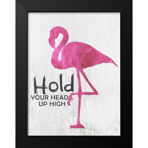 Head Up High 2 Black Modern Wood Framed Art Print by Lewis, Sheldon
