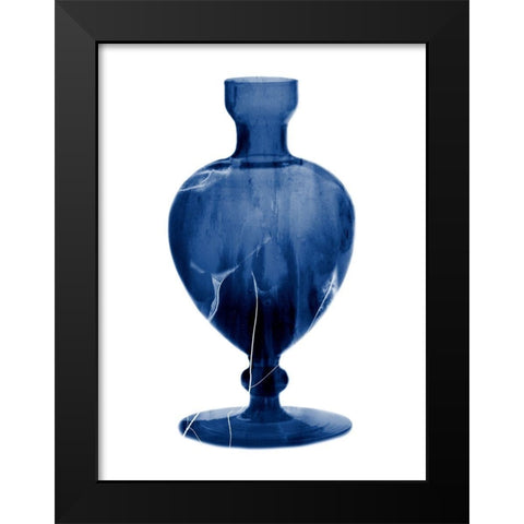 Modern Vase 2 Black Modern Wood Framed Art Print by Lewis, Sheldon