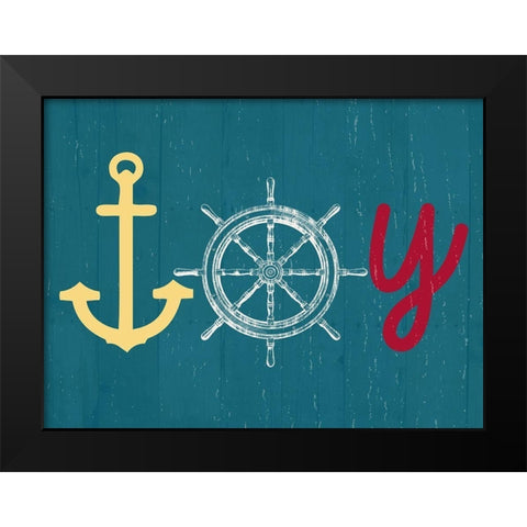 Toy Black Modern Wood Framed Art Print by Lewis, Sheldon