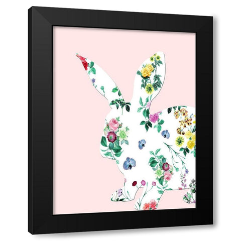 Hopper 2 Black Modern Wood Framed Art Print with Double Matting by Lewis, Sheldon