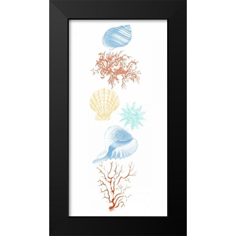 Deep Sea Dive Black Modern Wood Framed Art Print by Lewis, Sheldon