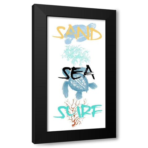 Deep Sea Dive 2 Black Modern Wood Framed Art Print by Lewis, Sheldon