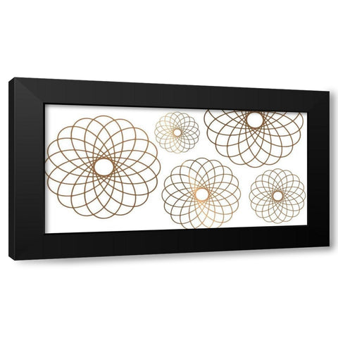 Samba 4 Black Modern Wood Framed Art Print with Double Matting by Lewis, Sheldon