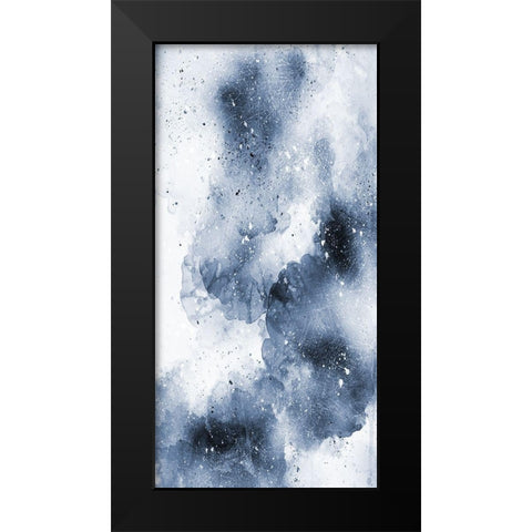 Midnight Blues 2 Black Modern Wood Framed Art Print by Lewis, Sheldon