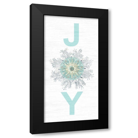 Coast To Joy Black Modern Wood Framed Art Print with Double Matting by Lewis, Sheldon
