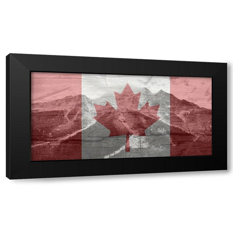 Canada 2 Black Modern Wood Framed Art Print by Lewis, Sheldon
