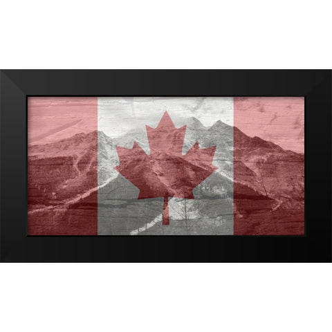 Canada 2 Black Modern Wood Framed Art Print by Lewis, Sheldon