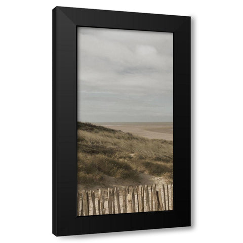 Bathway Beach 1 Black Modern Wood Framed Art Print by Lewis, Sheldon