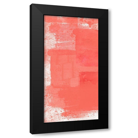 Coral Den 2 Black Modern Wood Framed Art Print with Double Matting by Lewis, Sheldon