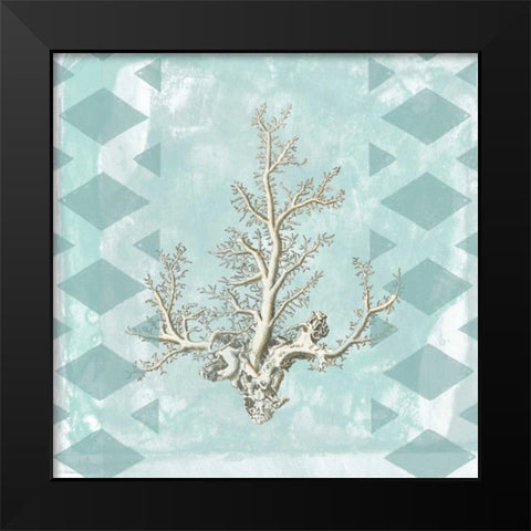 Tranquility 3 Black Modern Wood Framed Art Print by Lewis, Sheldon