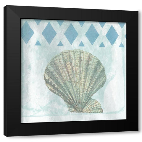 Tranquility 2 Black Modern Wood Framed Art Print by Lewis, Sheldon