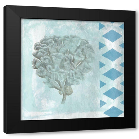 Tranquility 1 Black Modern Wood Framed Art Print by Lewis, Sheldon