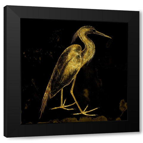 Golden Pride Black Modern Wood Framed Art Print with Double Matting by Lewis, Sheldon