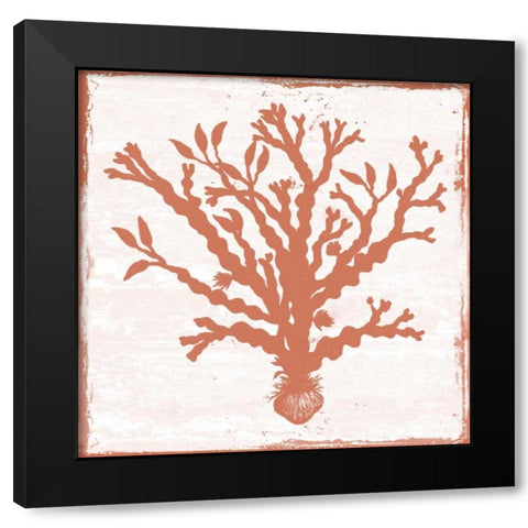 At The Coral Ocean Black Modern Wood Framed Art Print by Lewis, Sheldon