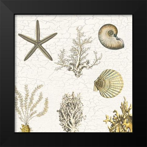 Coastal Pride Black Modern Wood Framed Art Print by Lewis, Sheldon