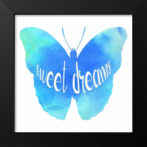 Dreams Black Modern Wood Framed Art Print by Lewis, Sheldon