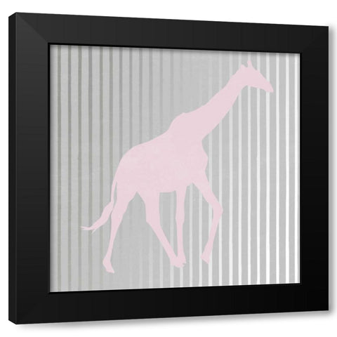 Hey There Black Modern Wood Framed Art Print by Lewis, Sheldon